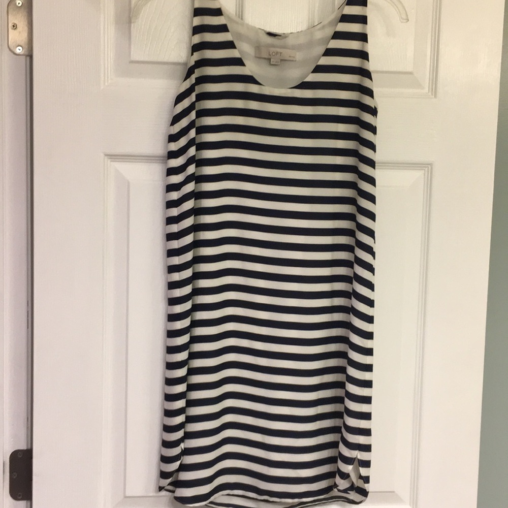Striped midi dress!